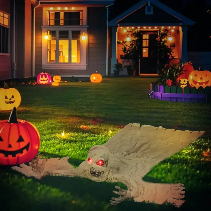 Halloween Crawling Mummy – Life-Size Animated Prop | Timed and Continuous Modes OUTSUNNY - Little and Giant Explorers Outsunny