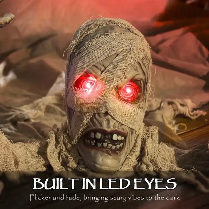 Halloween Crawling Mummy – Life-Size Animated Prop | Timed and Continuous Modes OUTSUNNY - Little and Giant Explorers Outsunny