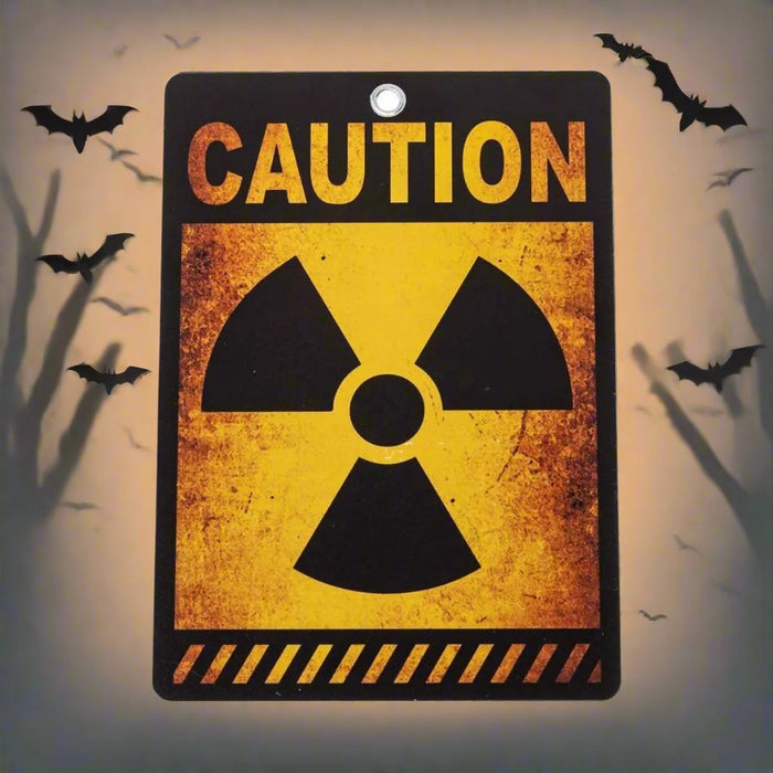 Halloween Decoration - Caution Sign - Little and Giant Explorers