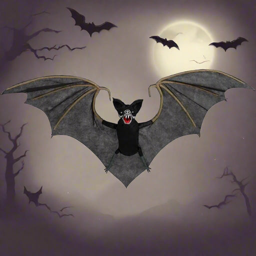 Halloween Decoration - Flying Bat with Light and Sound - Little and Giant Explorers