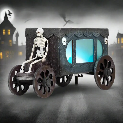 Halloween Decoration - Funeral Carriage with Light and Sound - Little and Giant Explorers My Other Me