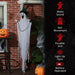 Halloween Hanging Ghost - Animatronic with Sound Activation - Little and Giant Explorers HOMCOM