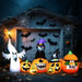 Halloween Inflatable Pumpkins, Ghosts and Cats – 240cm Wide | Built-In LEDs OUTSUNNY - Little and Giant Explorers Outsunny