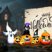 Halloween Inflatable Pumpkins, Ghosts and Cats – 240cm Wide | Built-In LEDs OUTSUNNY - Little and Giant Explorers Outsunny