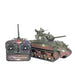 Hand Painted Sherman RC Tank | 360 Turret and Metal Parts - Little and Giant Explorers Taigen