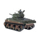 Hand Painted Sherman RC Tank | 360 Turret and Metal Parts - Little and Giant Explorers Taigen