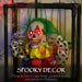 Hanging Clown in Cage – Animated Halloween Decoration | Red LED Eyes and Creepy Laugh OUTSUNNY - Little and Giant Explorers Outsunny