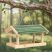 Bird Feeder in Solid Wood - Little and Giant Explorers vidaXL