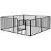 Heavy Duty Dog Pen with 8 Panels 60cm - Little and Giant Explorers PawHut