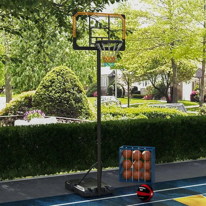 Height Adjustable Basketball Stand | 182 - 213cm - Little and Giant Explorers SPORTNOW