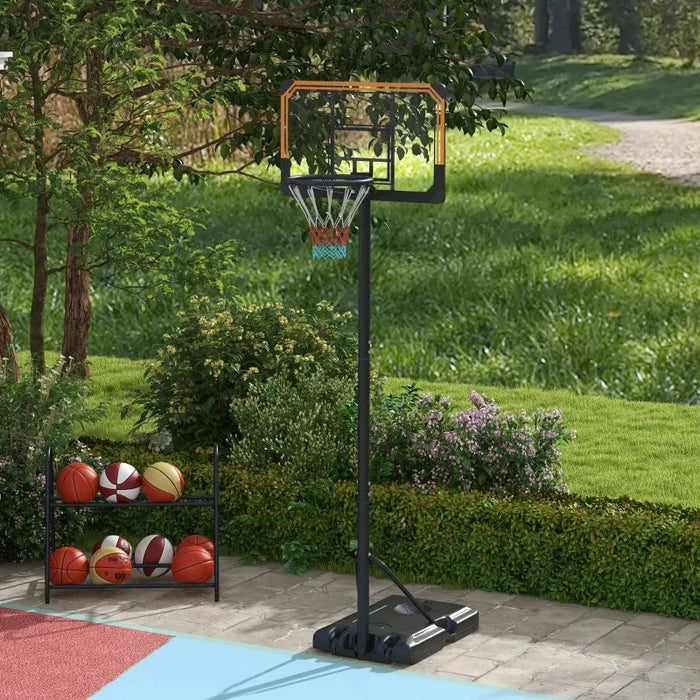 Height Adjustable Basketball Stand | 182 - 213cm - Little and Giant Explorers SPORTNOW