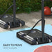 Height Adjustable Basketball System | 2.35 - 3.05cm - Little and Giant Explorers SPORTNOW