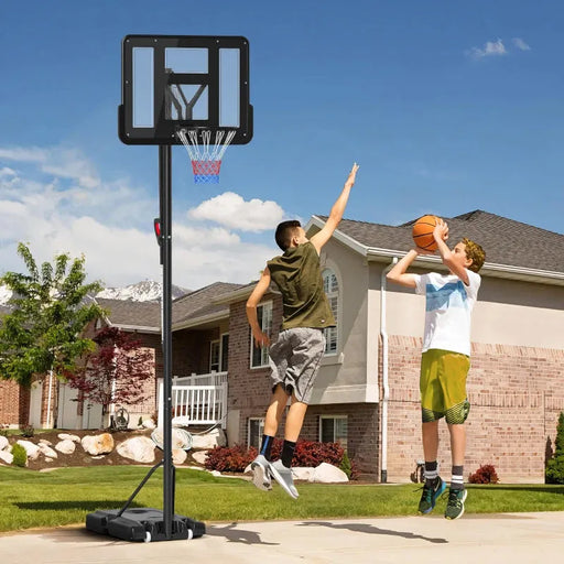 Height Adjustable Basketball System | 2.35 - 3.05cm - Little and Giant Explorers SPORTNOW