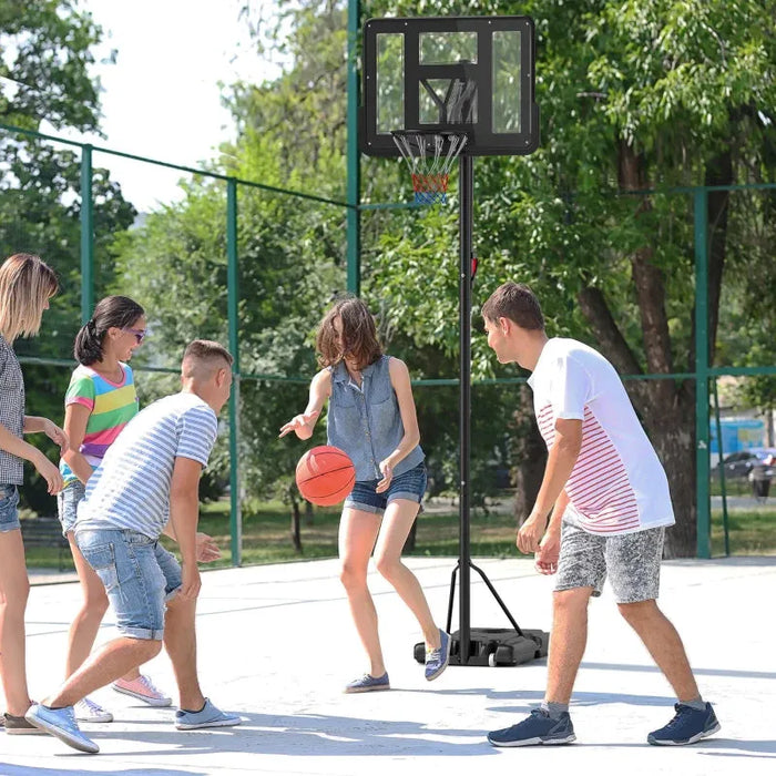 Height Adjustable Basketball System | 2.35 - 3.05cm - Little and Giant Explorers SPORTNOW