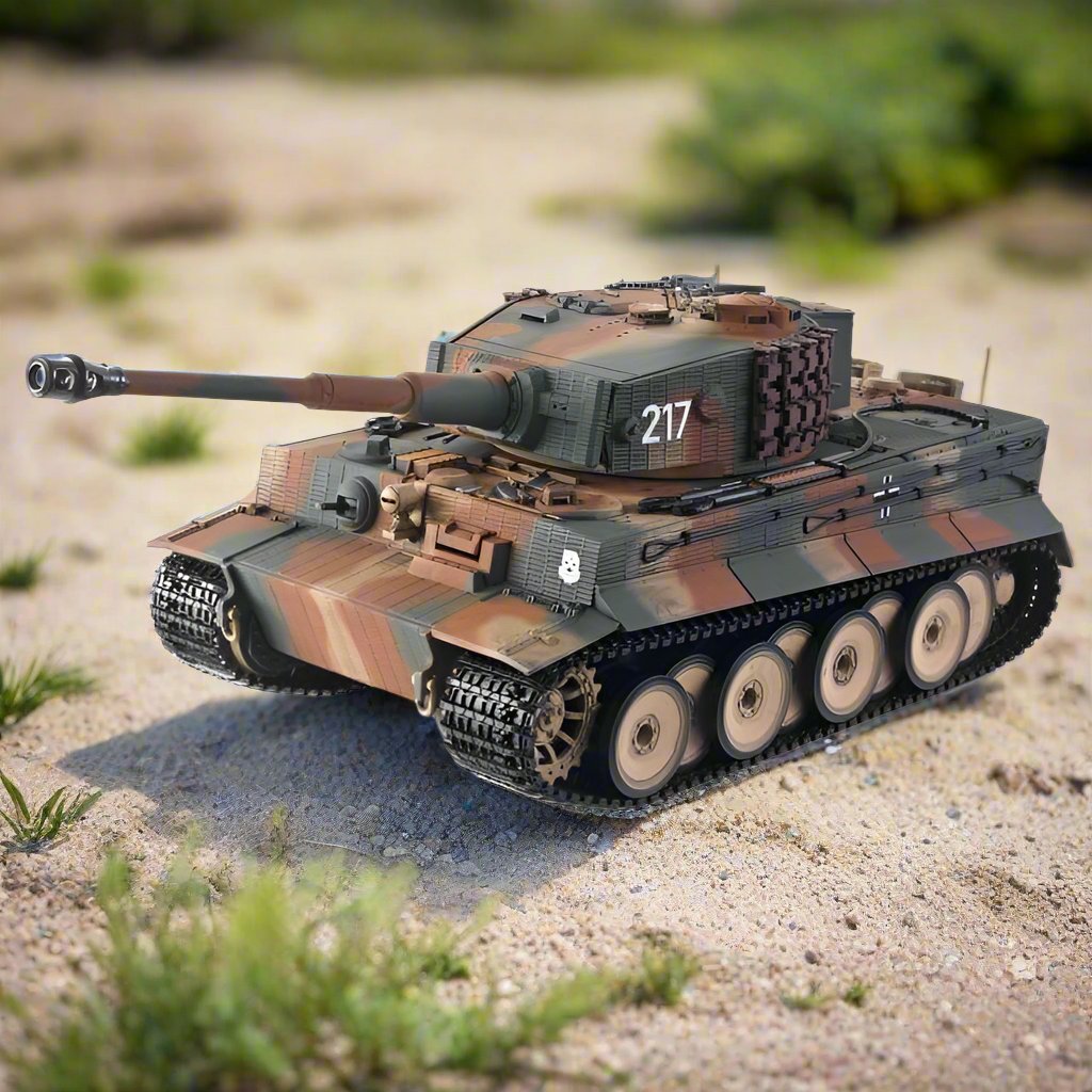 Heng Long 1:24 Scale Infrared Battle German Tiger RC Tank — Little and ...