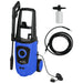 High Pressure Washer – Blue | 1800W Electric Jet Washer - 6m Hose and Snow Foam Bottle DURHAND - Little and Giant Explorers DURHAND