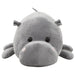 Hippo Cuddly Toy | Grey Lifelike Plush Friend with Cotton Filling - Little and Giant Explorers vidaXL