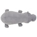 Hippo Cuddly Toy | Grey Lifelike Plush Friend with Cotton Filling - Little and Giant Explorers vidaXL