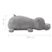 Hippo Cuddly Toy | Grey Lifelike Plush Friend with Cotton Filling - Little and Giant Explorers vidaXL