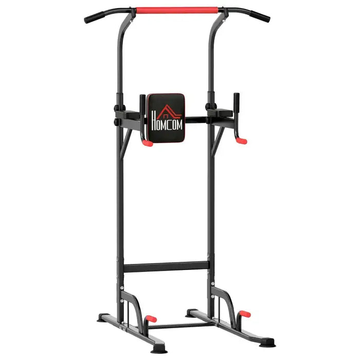 Home Multi Gym Power Tower | Adjustable Pull Up and Dip Station HOMCOM - Little and Giant Explorers HOMCOM