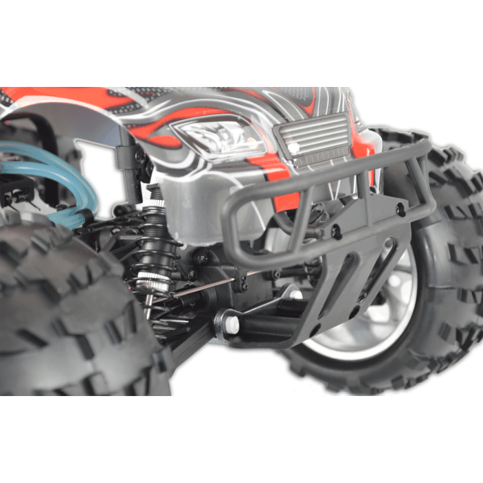 HSP 1/8TH Scale 4WD Off Road Nitro Monster RC Truck 2.4GHz | Black and Red - Little and Giant Explorers HSP