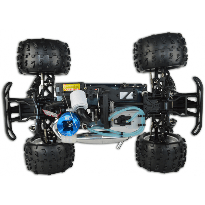 HSP 1/8TH Scale 4WD Off Road Nitro Monster RC Truck 2.4GHz | Black and Red - Little and Giant Explorers HSP