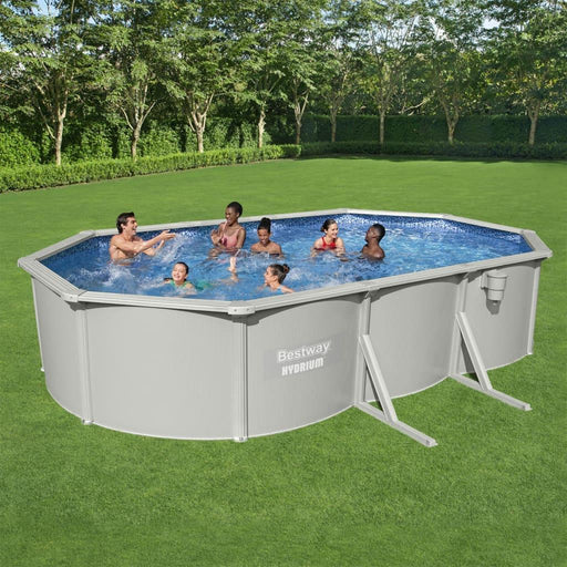 Hydrium Above Ground Frame Pool Oval (610 x 360 x 120cm) - Little and Giant Explorers Bestway