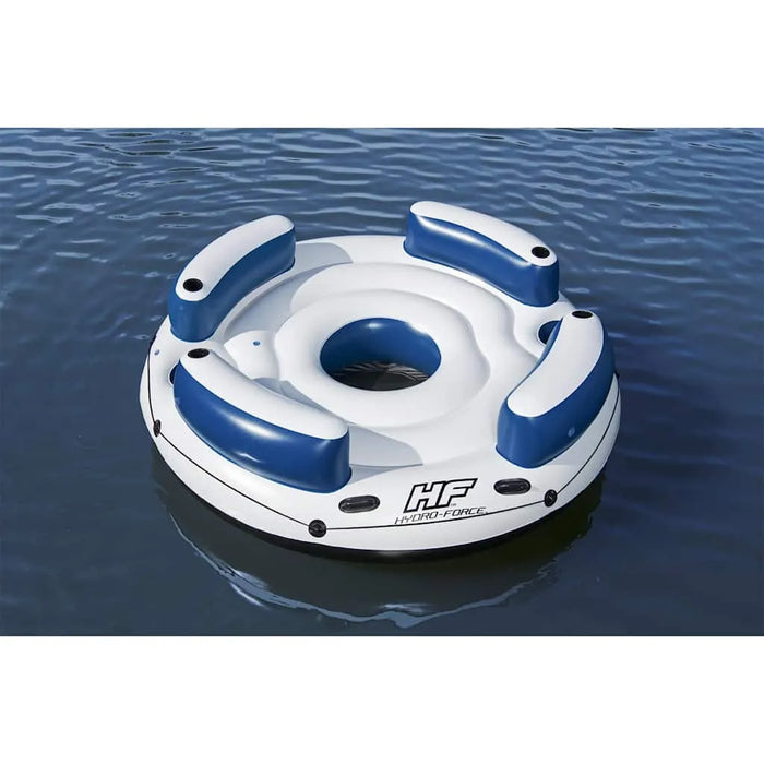 Hydro-Force Floating Island | 4-Person Inflatable Lounger with Backrests BESTWAY - Little and Giant Explorers Bestway