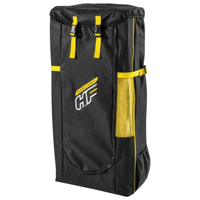 Hydro-Force HF convertible inflatable SUP black and yellow carrying bag
