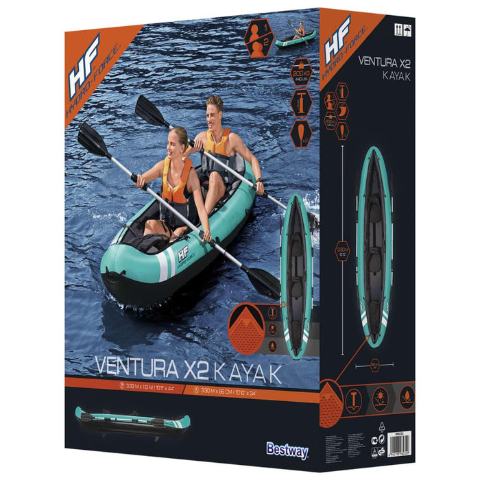 Hydro-Force Ventura X2 Kayak (2 persons) - Little and Giant Explorers Bestway