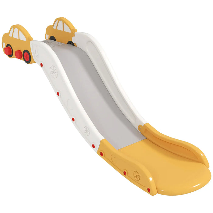 Kids Slide for Bed Yellow | Compact Storage with Buffer Zone - Little and Giant Explorers AIYAPLAY