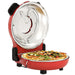 Indoor Pizza Oven | Red with Dual Heating Elements - Little and Giant Explorers HOMCOM