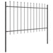 Modern Grey Steel Garden Fencing | Heavy-Duty Construction for Outdoor Security - Little and Giant Explorers vidaXL