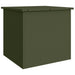Industrial Outdoor Storage Box – Olive Green | Weather-Resistant Metal Chest VIDAXL - Little and Giant Explorers vidaXL
