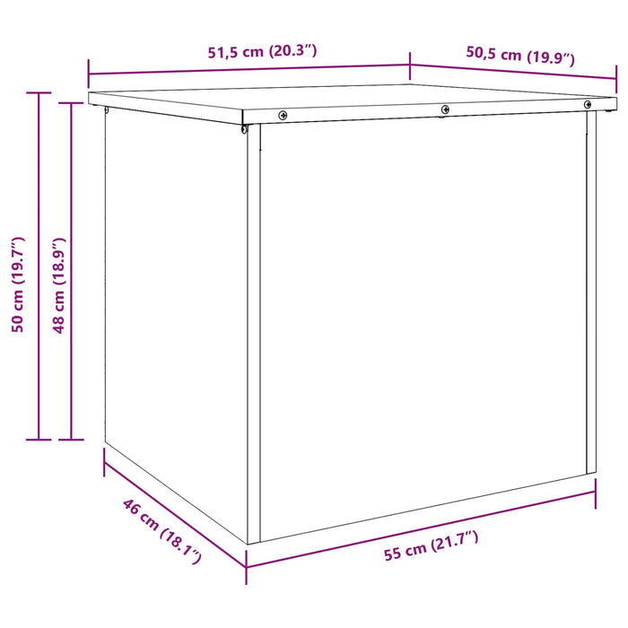 Industrial Outdoor Storage Box – Olive Green | Weather-Resistant Metal Chest VIDAXL - Little and Giant Explorers vidaXL