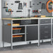 Steel Workbench | Premium Security Workshop Solution - Little and Giant Explorers vidaXL