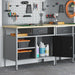 Steel Workbench | Premium Security Workshop Solution - Little and Giant Explorers vidaXL