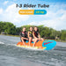 Inflatable Banana Boat - Towable Tube for Boating - Little and Giant Explorers Costway