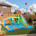 8-in-1 Inflatable Bounce House with 2 Pools, Water Gun and Blower - Little and Giant Explorers AIYAPLAY
