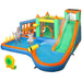 8-in-1 Inflatable Bounce House with 2 Pools, Water Gun and Blower - Little and Giant Explorers AIYAPLAY