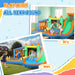 8-in-1 Inflatable Bounce House with 2 Pools, Water Gun and Blower - Little and Giant Explorers AIYAPLAY