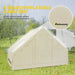 Inflatable Camping Tent with Pump (2 - 4 persons) - Little and Giant Explorers Outsunny