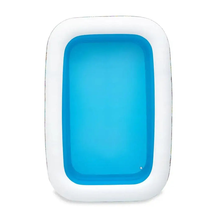 Inflatable Kids Pool Blue (229 x 152 x 56cm) - Little and Giant Explorers Bestway
