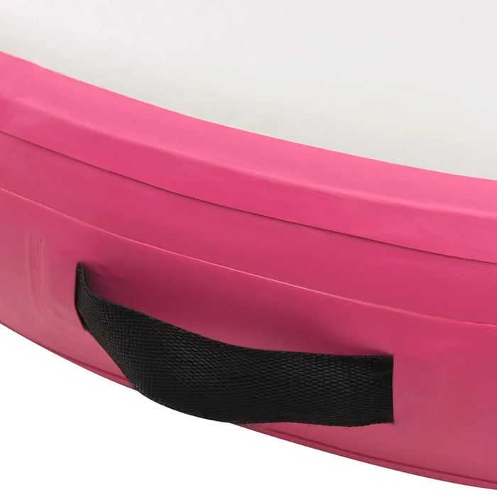 Inflatable Gymnastic Mat with Pump in PVC and Pink - Little and Giant Explorers vidaXL