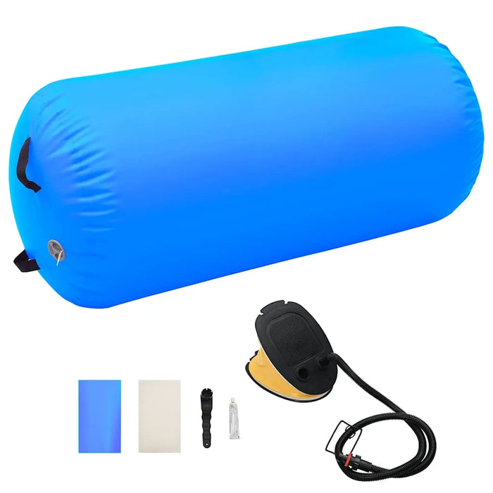Inflatable Gymnastic Roll – Blue | 120cm Air Barrel for Fitness, Yoga and Training VIDAXL - Little and Giant Explorers