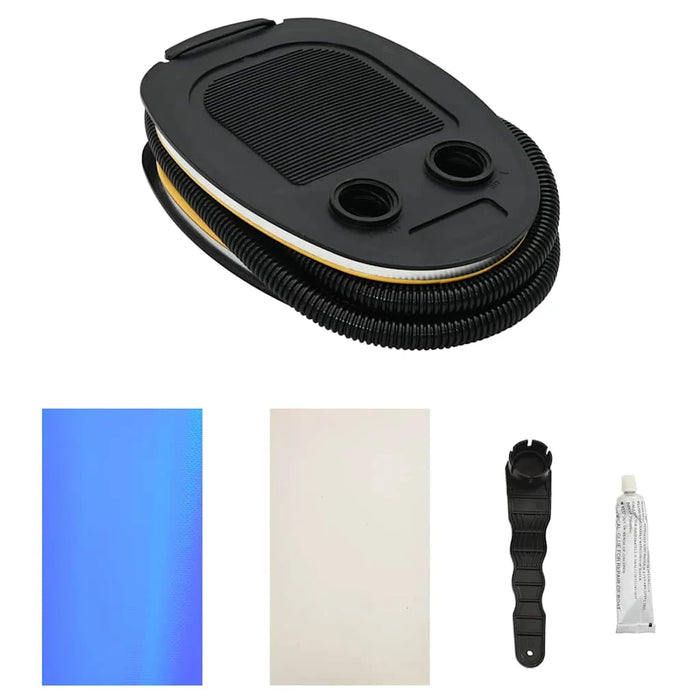 Inflatable Gymnastic Roll – Blue | 120cm Air Barrel for Fitness, Yoga and Training VIDAXL - Little and Giant Explorers