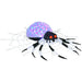 Inflatable Halloween Hanging Spider – LED Lights | Cobweb Design - Weather-Resistant Polyester HOMCOM - Little and Giant Explorers HOMCOM