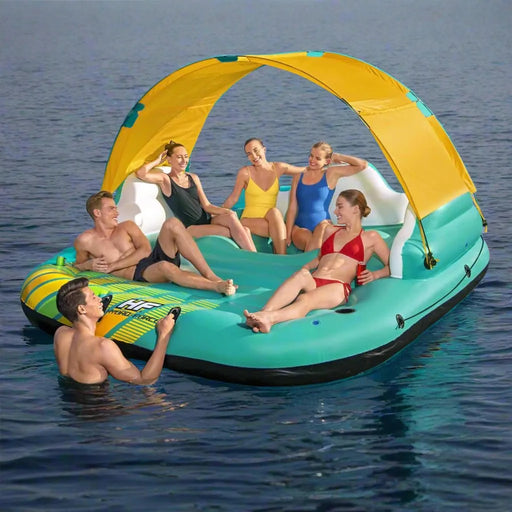 5-Person Inflatable Island Sunny Lounge - Little and Giant Explorers Bestway