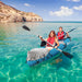 Inflatable Kayak with Air Pump and Aluminium Oars (2 persons) - Little and Giant Explorers Outsunny