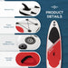 Inflatable Red SUP Board – 305cm | Paddle, Pump, Backpack and Fins Included OUTSUNNY - Little and Giant Explorers Outsunny